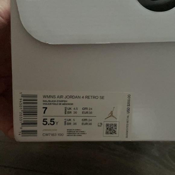 Jordan 4 retro Starfish - Picture 4 of 4